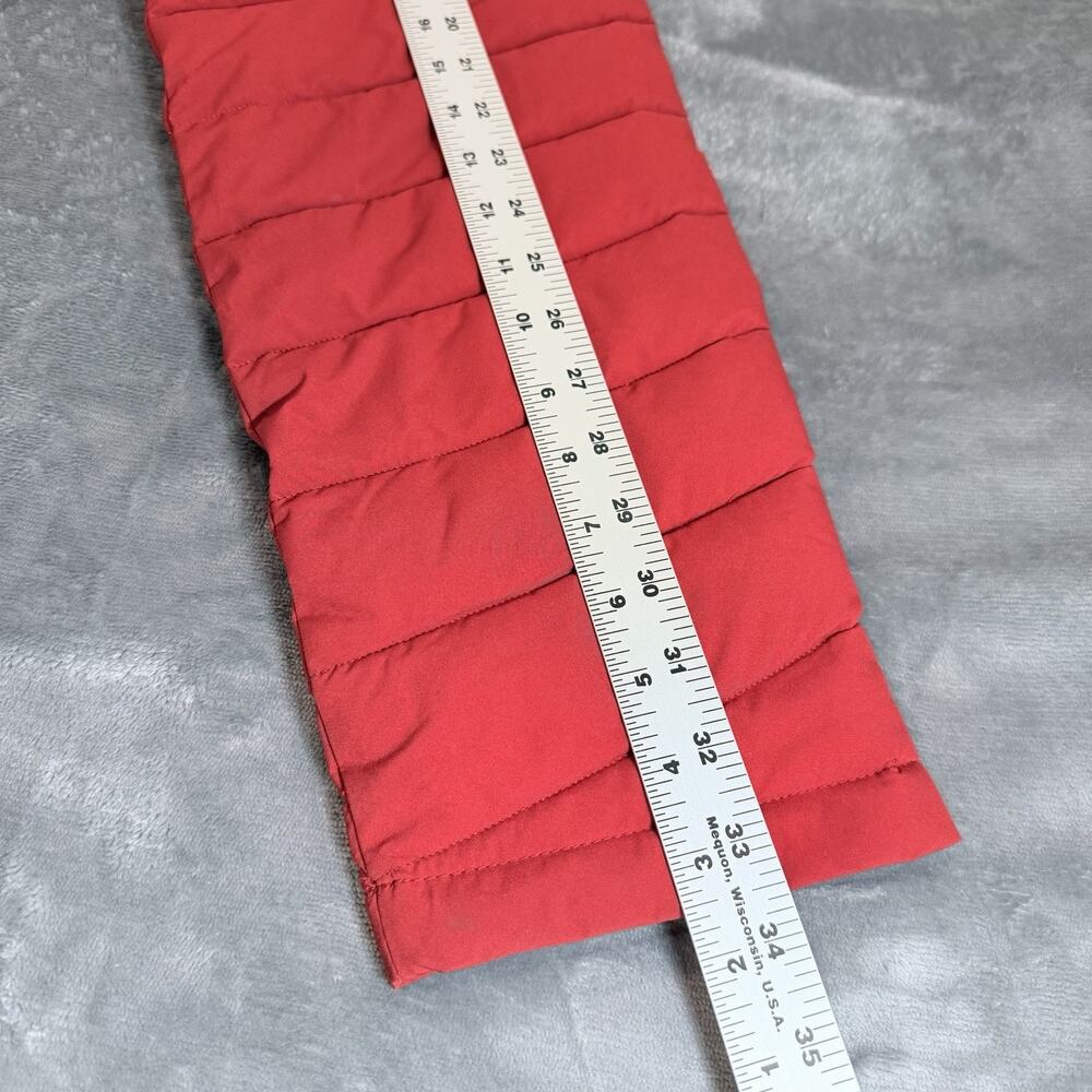 Women's Sz 2XL HFX Performance Hooded Puffer Coat Parka Red Quilted Gorpcore - Picture 9 of 14